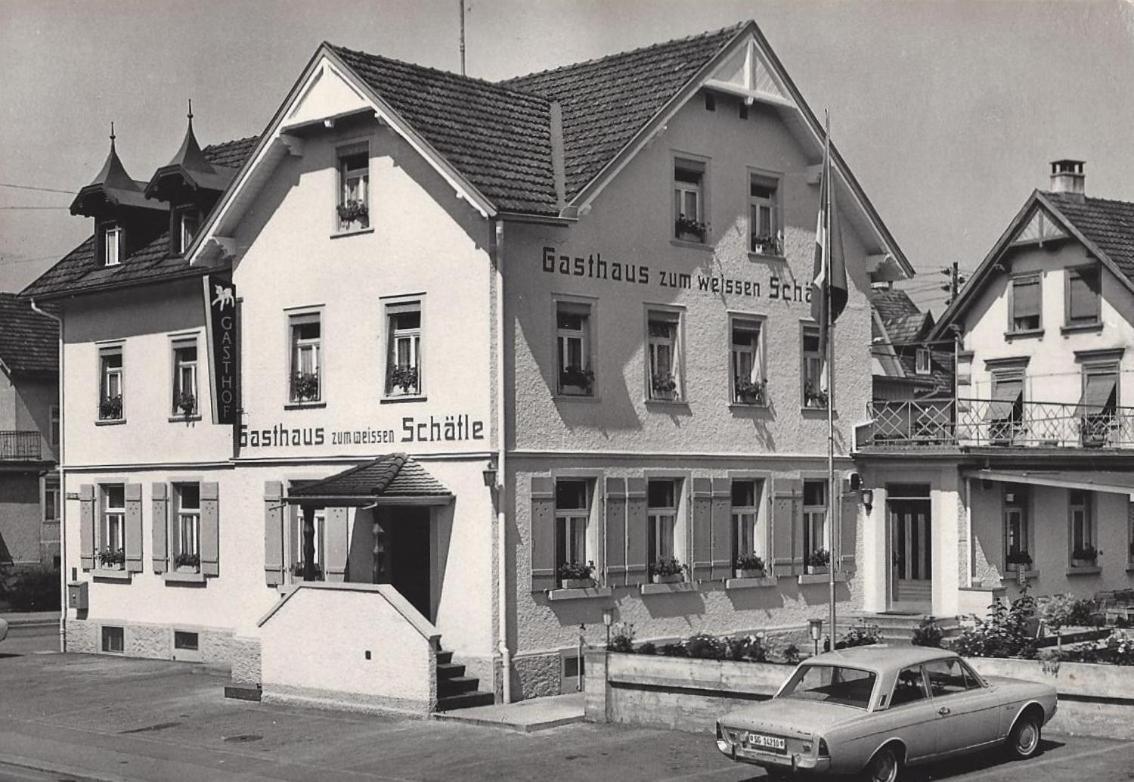 Gast Haus Weisses Schaefli Arbon Esterno foto